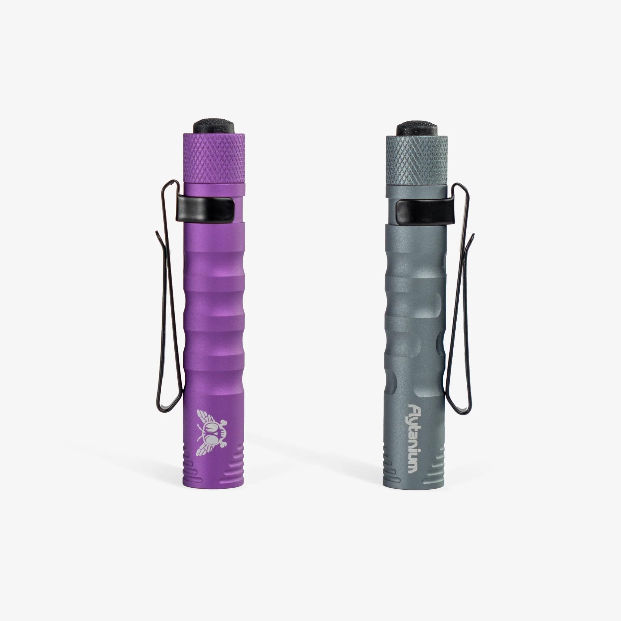 Flytanium Lightning Bug Mini Flashlight - LED Flashlight with 180